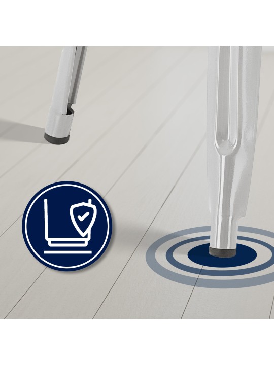 Taburete de bar Joshua, plata