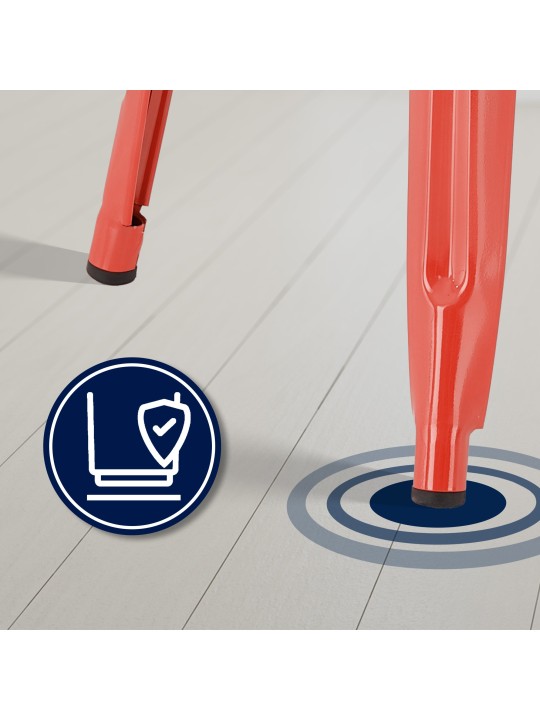 Taburete de bar Joshua, rojo