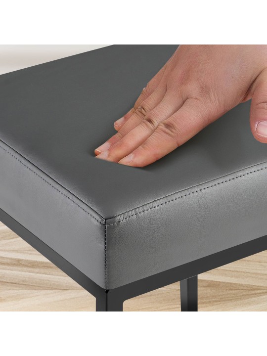 Taburete de bar Montreal B80, gris