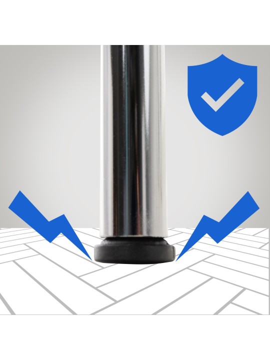 Juego de 2 sillas de visita Calisto, roble