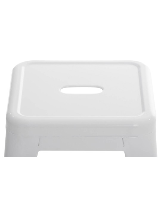 Taburete Armin, blanco