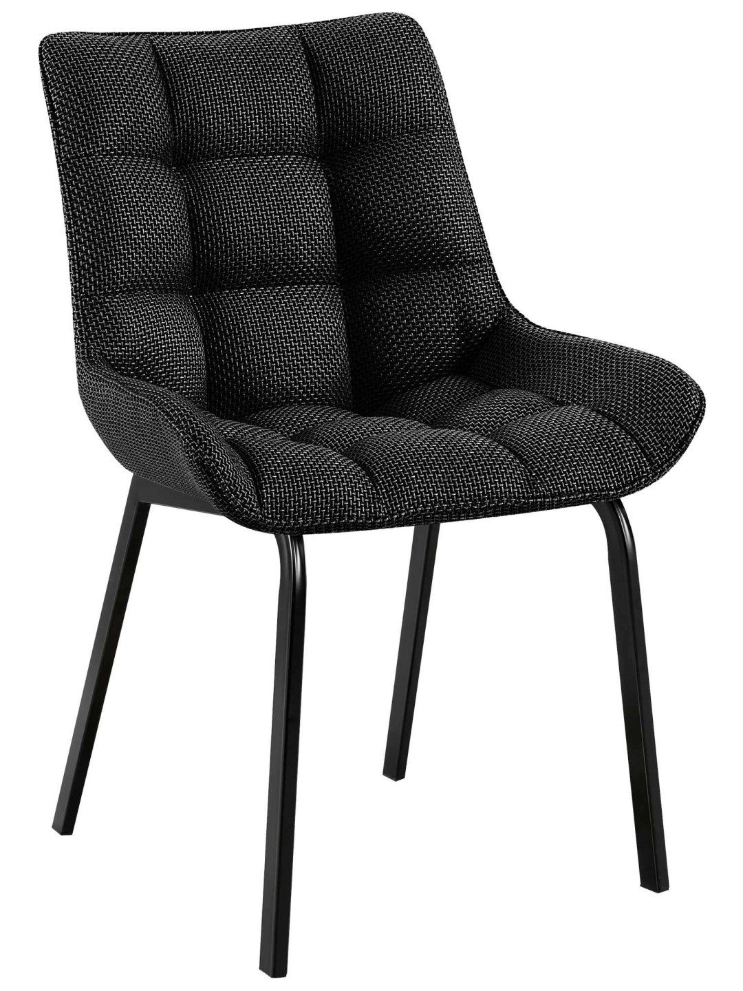 Silla Saranda tela, gris titanio