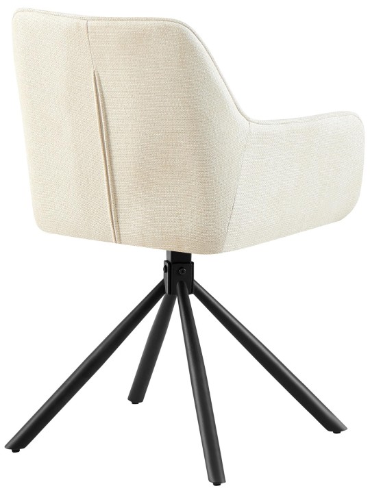 Silla Tipton tela, crema Silla Tipton tela, crema