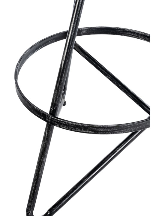 Taburete de bar Karla, plata