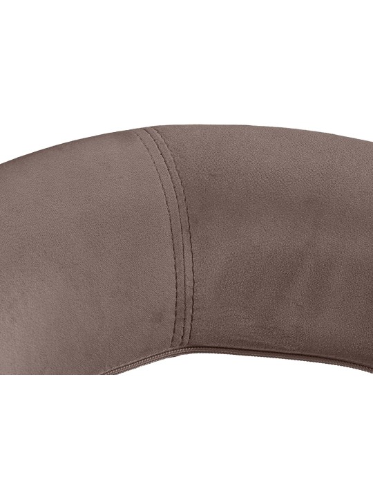 Taburete de trabajo Olinda terciopelo, marrón Taburete de trabajo Olinda terciopelo, marrón