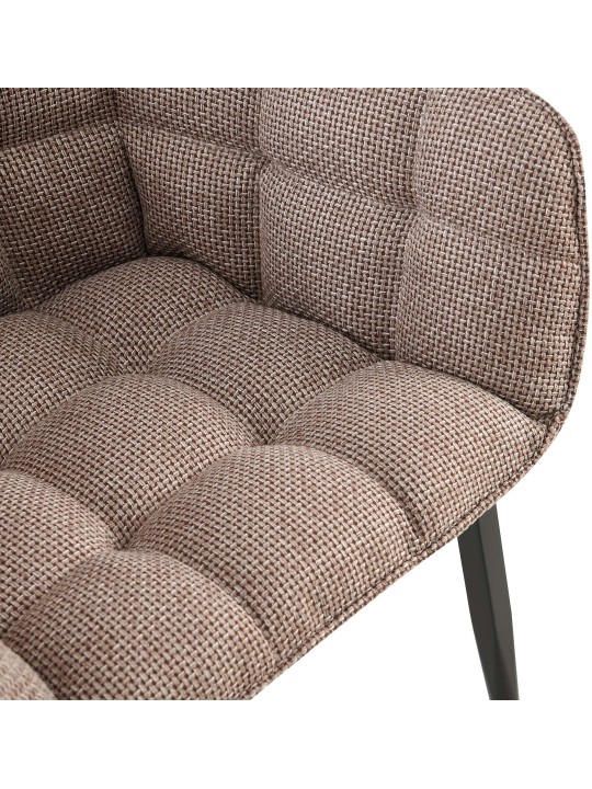 Silla Tirana tela, marrón tierra Silla Tirana tela, marrón tierra