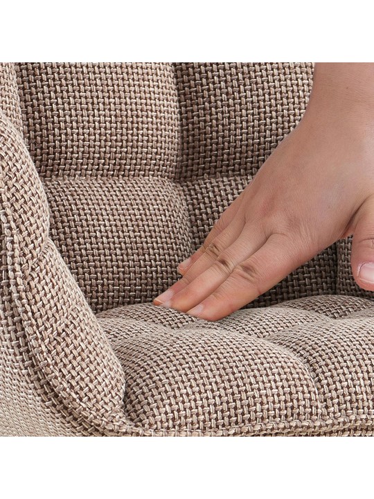 Silla Tirana tela, marrón tierra Silla Tirana tela, marrón tierra