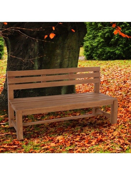 Banco teca Augusta 180 cm, teca