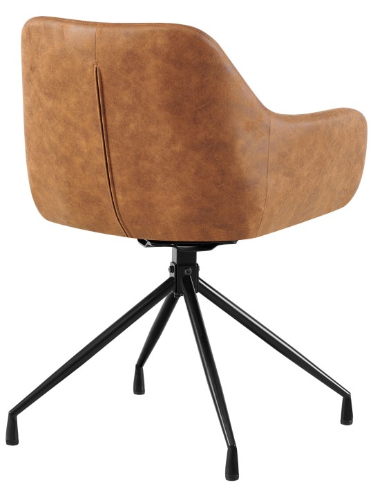 Silla de comedor Welby Vintage, marrón claro Silla de comedor Welby Vintage, marrón claro