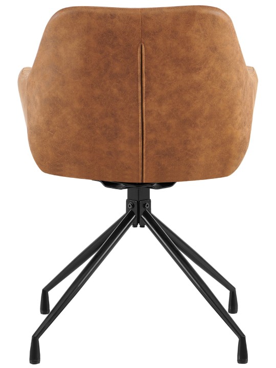 Silla de comedor Welby Vintage, marrón claro Silla de comedor Welby Vintage, marrón claro