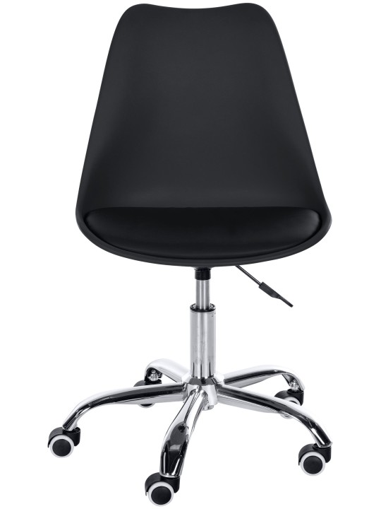 Taburete de trabajo Laflin, negro Taburete de trabajo Laflin, negro