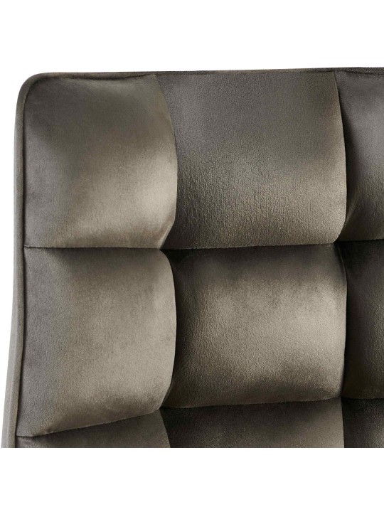 Silla Saranda terciopelo, antracita Silla Saranda terciopelo, antracita