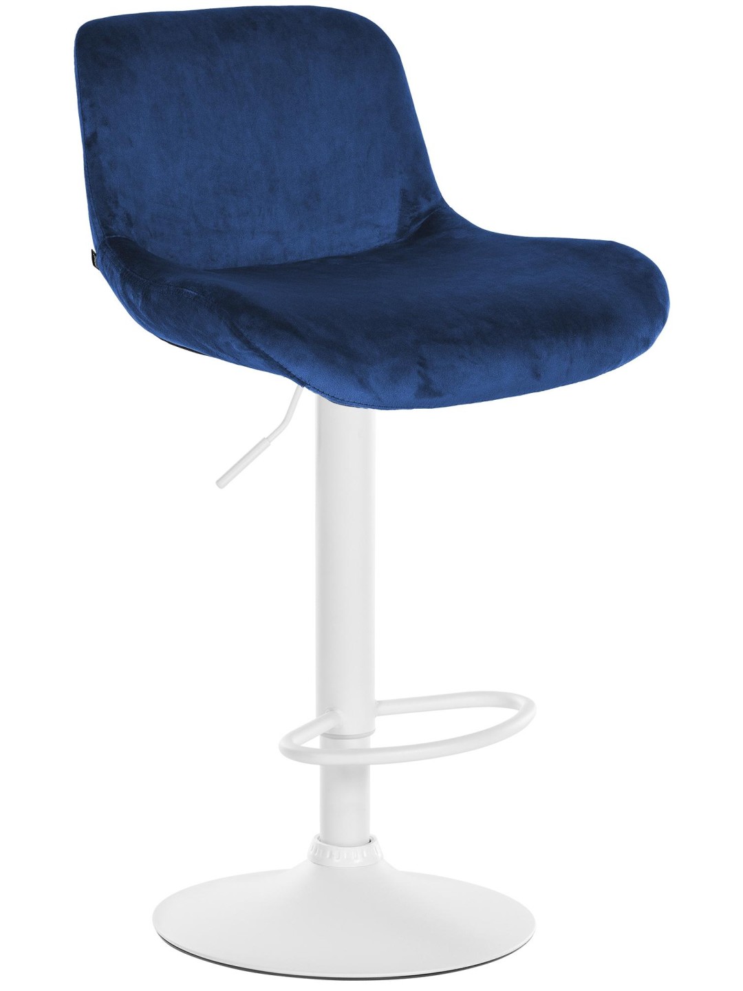 Taburete de bar Solon terciopelo, azul