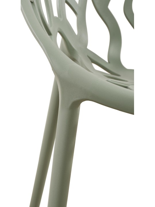 Conjunto de 4 sillas Esperanza, oliva