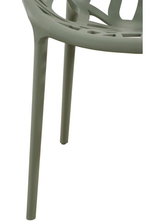 Conjunto de 4 sillas Esperanza, oliva