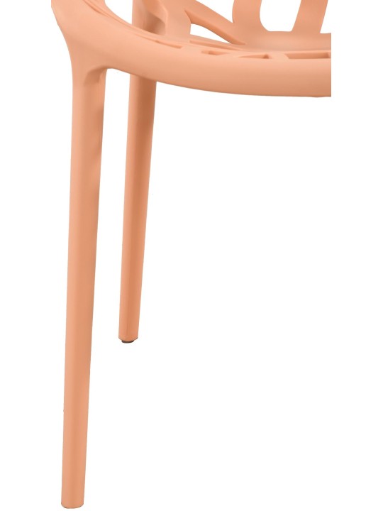 Conjunto de 4 sillas Esperanza, melocotón