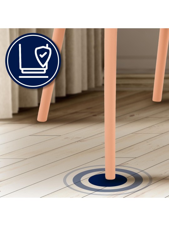 Conjunto de 4 sillas Esperanza, melocotón