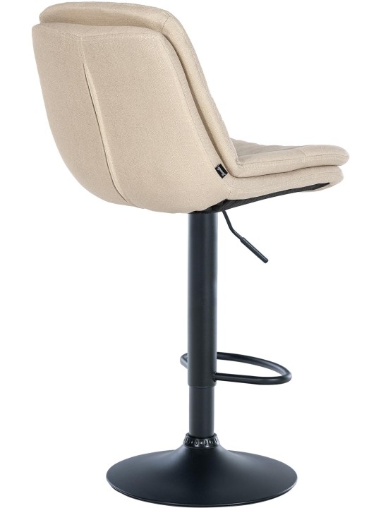 Taburete de bar Tela Laurel, crema Taburete de bar Tela Laurel, crema