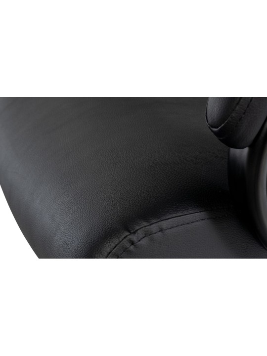 Silla de oficina Campo, negro/negro