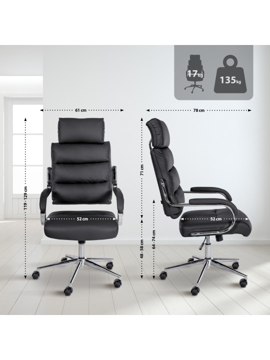 Silla de oficina Campo, negro Silla de oficina Campo, negro