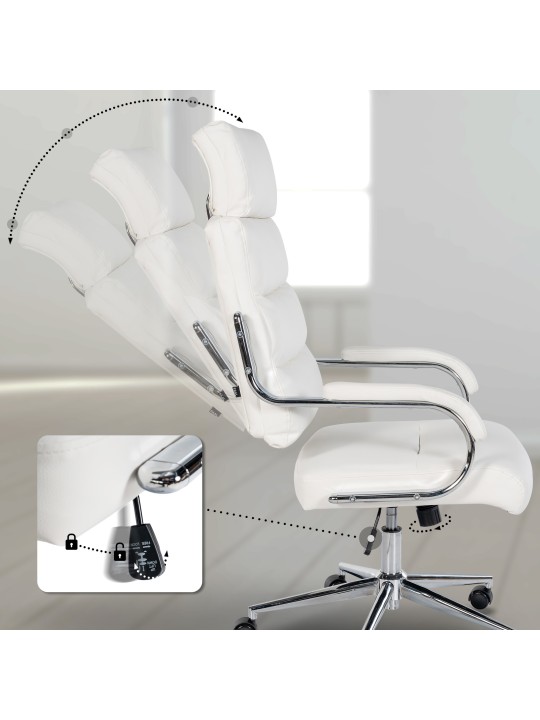 Silla de oficina Campo, blanco