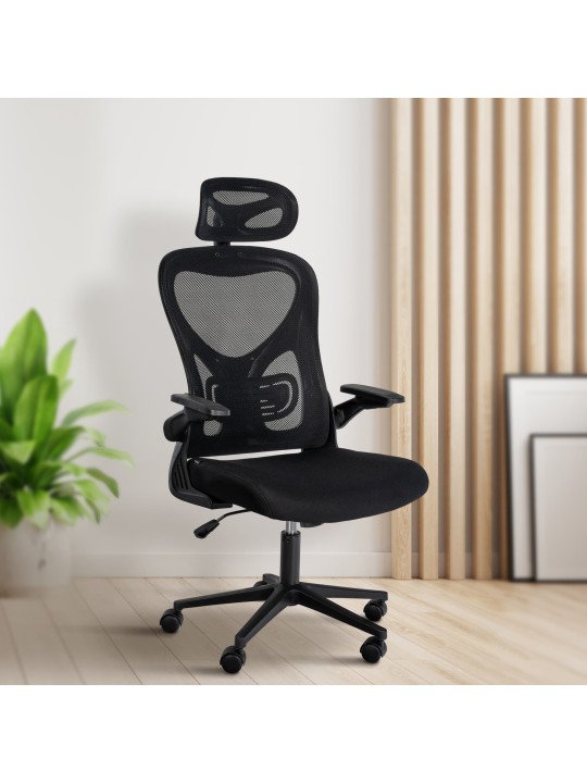 Silla de oficina Roseburg, negro