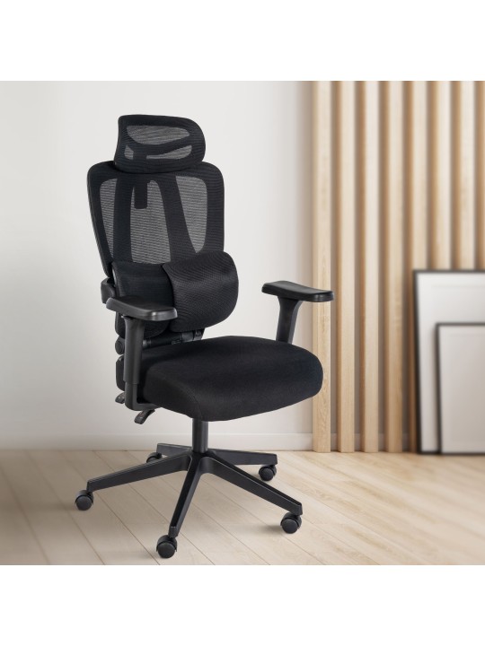 Silla de oficina Altamont, negro