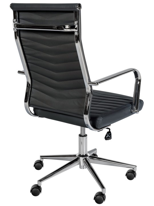 Silla de oficina Canby piel sintética, negro Silla de oficina Canby piel sintética, negro