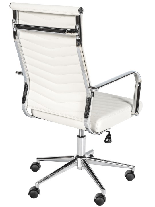 Silla de oficina Canby piel sintética, blanco Silla de oficina Canby piel sintética, blanco