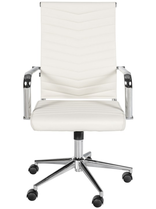 Silla de oficina Canby piel sintética, blanco Silla de oficina Canby piel sintética, blanco