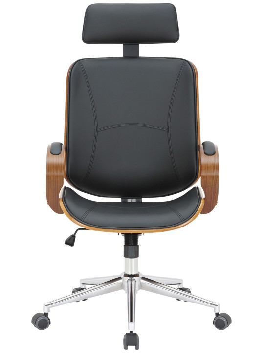 Silla de oficina Dayton, nogal/negro Silla de oficina Dayton, nogal/negro