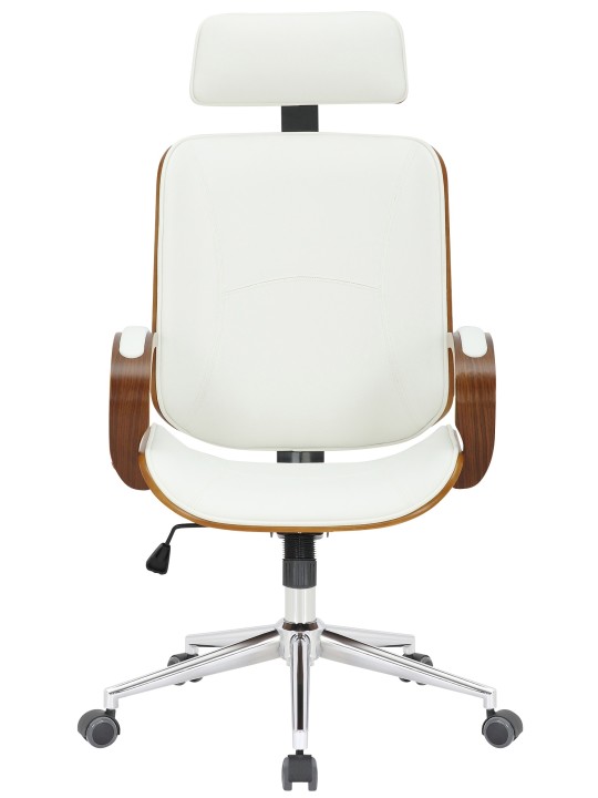 Silla de oficina Dayton, nogal/blanco Silla de oficina Dayton, nogal/blanco