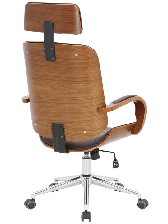 Silla de oficina Dayton, nogal/marrón Silla de oficina Dayton, nogal/marrón