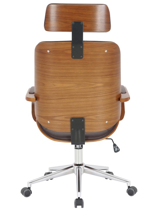 Silla de oficina Dayton, nogal/marrón Silla de oficina Dayton, nogal/marrón