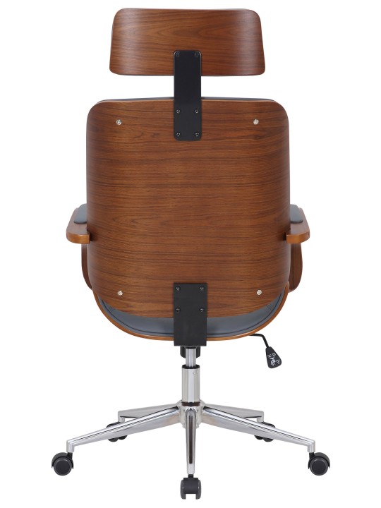 Silla de oficina Dayton, nogal/gris Silla de oficina Dayton, nogal/gris