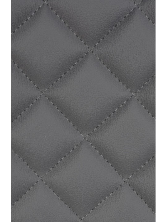 Taburete de bar Kasson piel sintética, gris