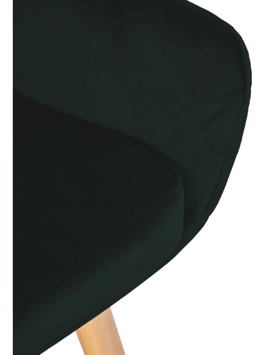 Taburete de bar Grant terciopelo, verde