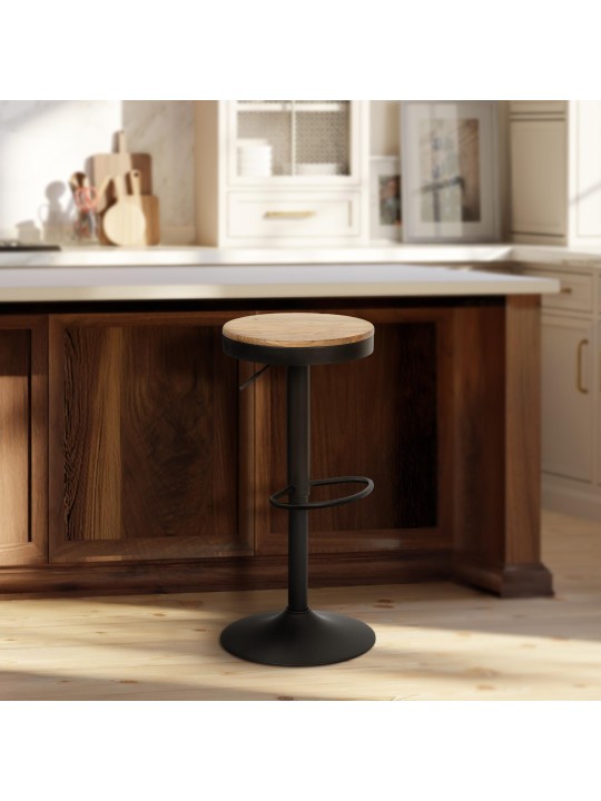 Taburete de bar Pitas, natural