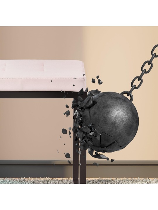 Banco Barci B símil piel, crema Banco Barci B símil piel, crema