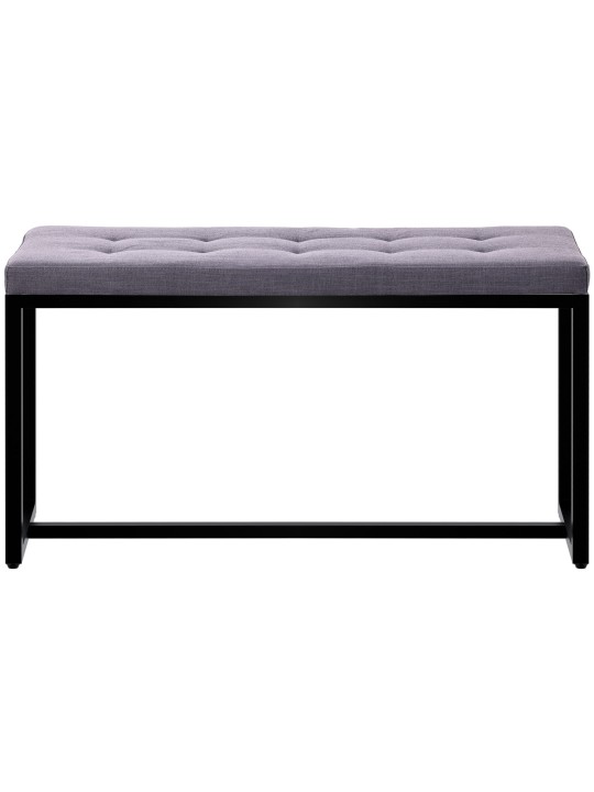 Banco Barci B tela, gris oscuro Banco Barci B tela, gris oscuro