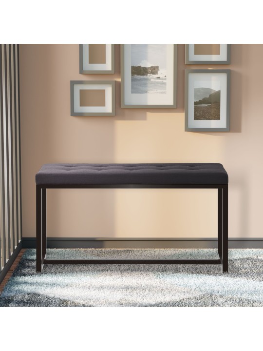 Banco Barci B tela, negro