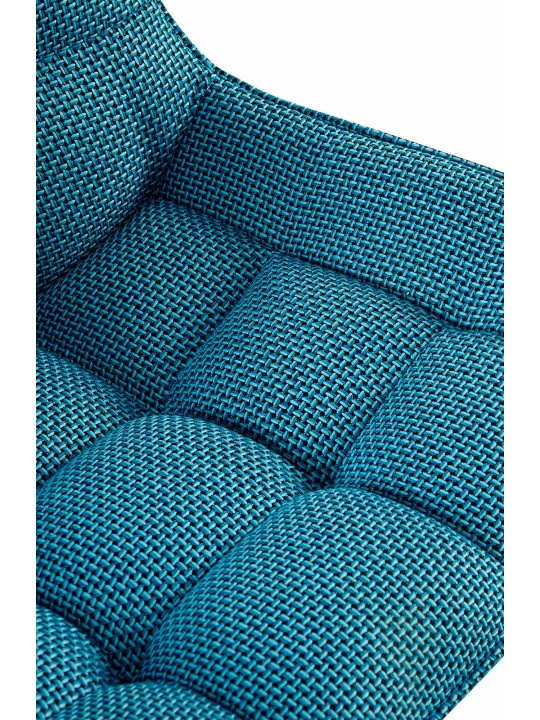 Conjunto de 2 sillas tela Saranda, turquesa Conjunto de 2 sillas tela Saranda, turquesa