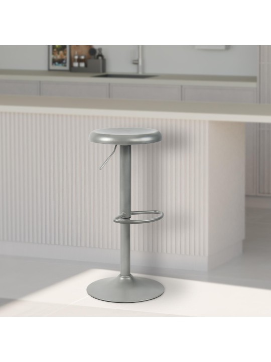 Taburete de bar Williston, plata Taburete de bar Williston, plata