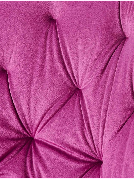 Juego de 2 sillas de comedor Wallace terciopelo, lila