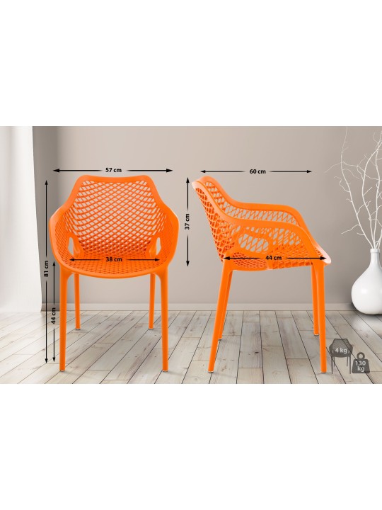 Silla Air XL, naranja