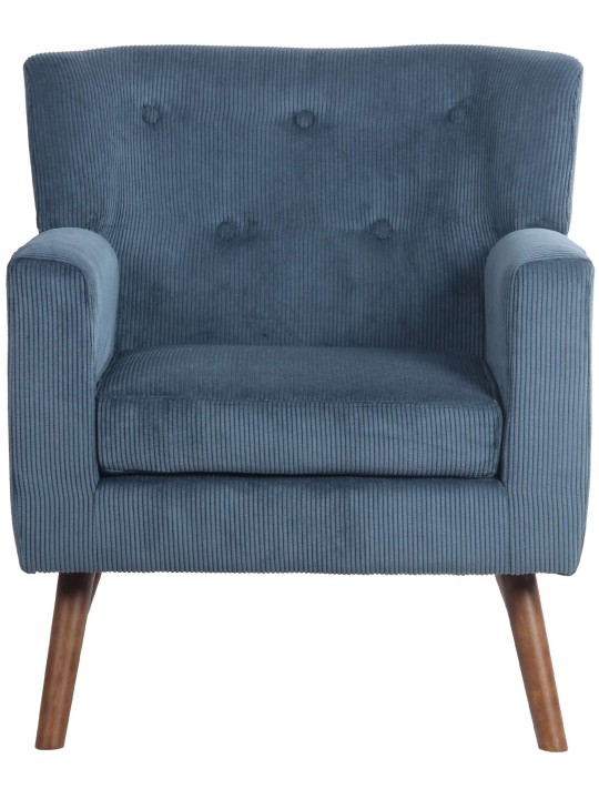 Sillón Kioni Cordón, azul