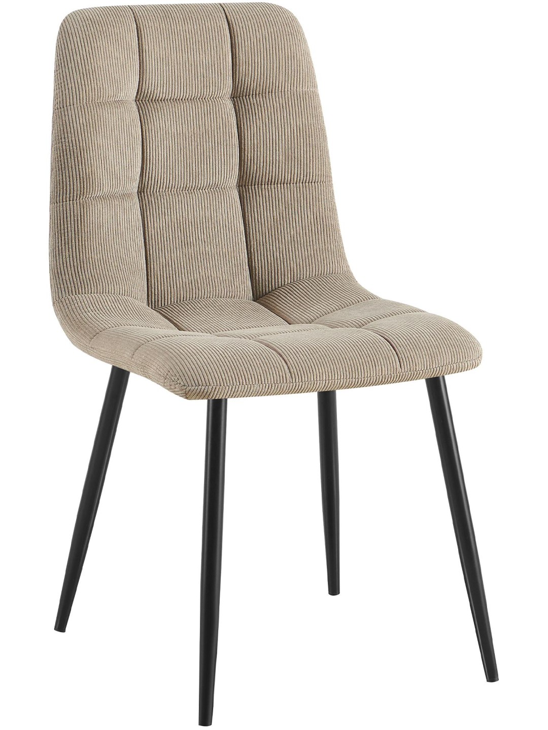 Silla de comedor Antibes Cordón, taupe