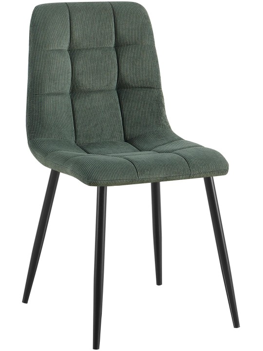 Silla de comedor Antibes Cordón, verde