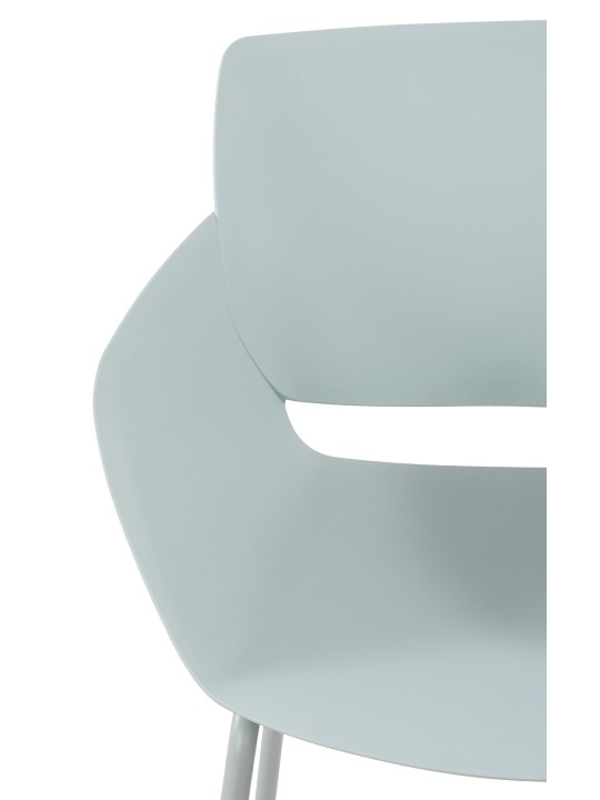 Conjunto de 2 sillas Alpena, turquesa