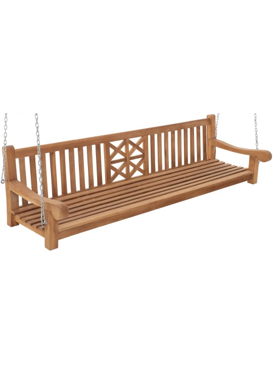 Banco columpio Granja 240 cm, teca